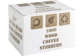 Wooden Coffee Stirrers 1000...