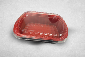 26oz Red & Black Plastic...