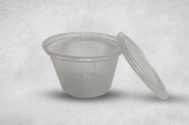 16oz Clear Plastic...