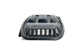 1000ml Black Plastic...