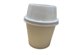 10oz White Laminated Paper...