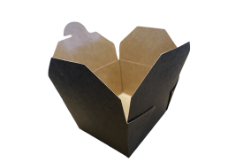 26oz Black Brown/Kraft...