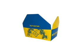 36oz Yellow/Blue Cardboard...