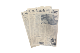 27x42cm Brown Catch of the...