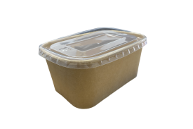 650ml Kraft Rectangle Combo...